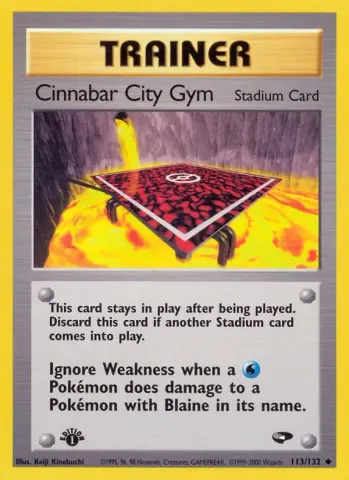 Cinnabar City Gym · 113