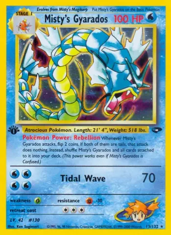 Misty's Gyarados · 13
