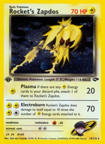 Rocket's Zapdos · 15
