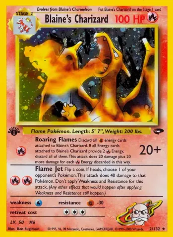 Blaine's Charizard · 2