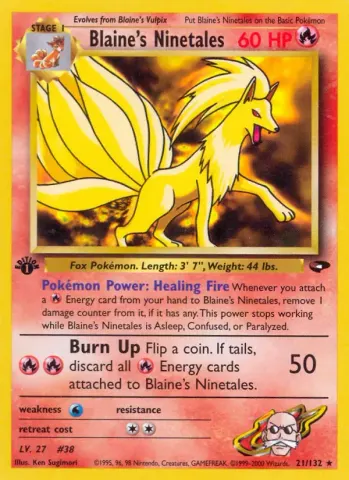 Blaine's Ninetales · 21