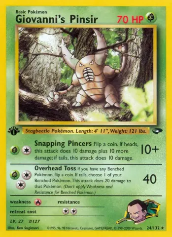 Giovanni's Pinsir · 24