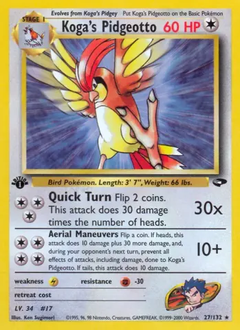 Koga's Pidgeotto · 27