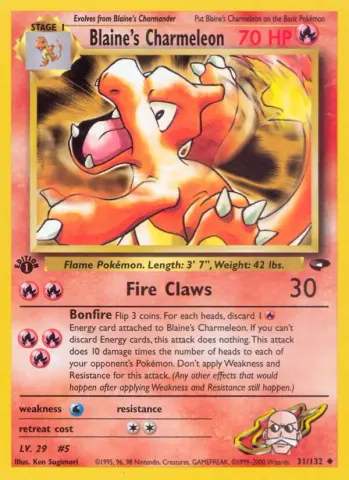 Blaine's Charmeleon · 31