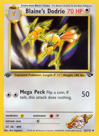 Blaine's Dodrio · 32