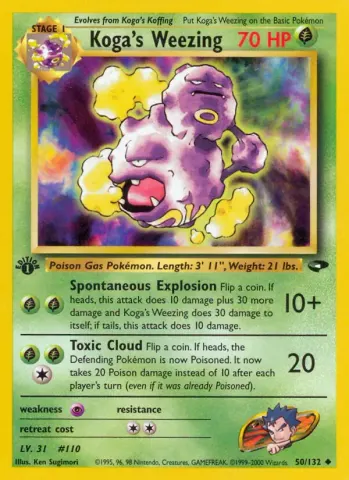 Koga's Weezing · 50