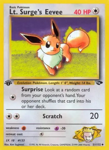 Lt. Surge's Eevee · 51