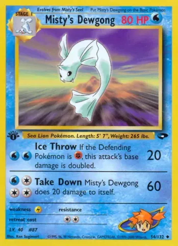 Misty's Dewgong · 54