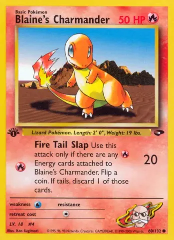 Blaine's Charmander · 60