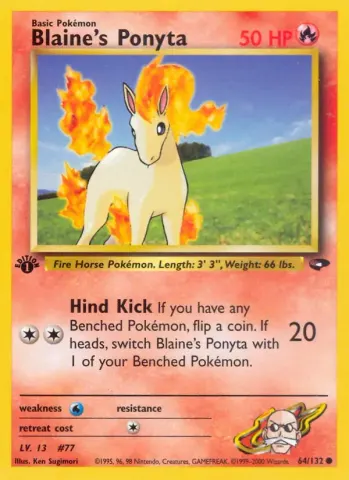 Blaine's Ponyta · 64