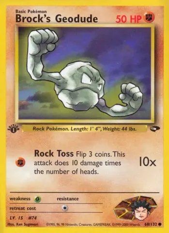 Brock's Geodude · 68