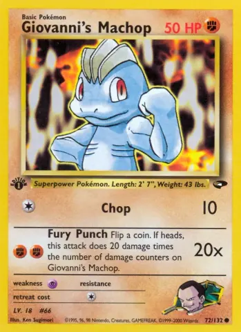 Giovanni's Machop · 72
