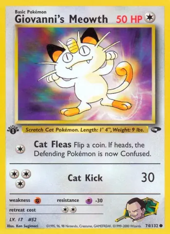 Giovanni's Meowth · 74