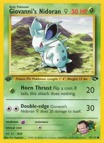 Giovanni's Nidoran ♀ · 75