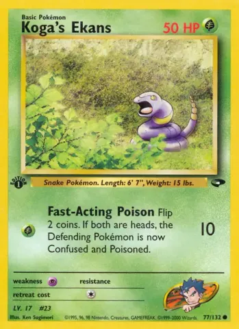 Koga's Ekans · 77