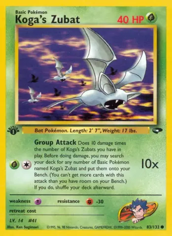 Koga's Zubat · 83