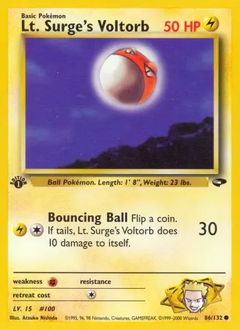 Lt. Surge's Voltorb · 86