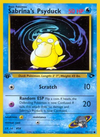 Sabrina's Psyduck · 99