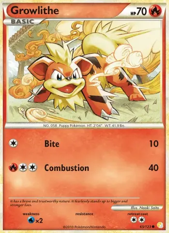 Growlithe · 65