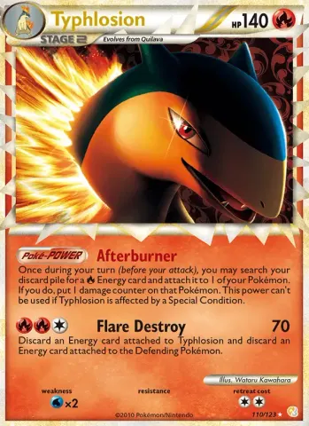 Typhlosion · 110