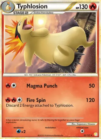 Typhlosion · 32