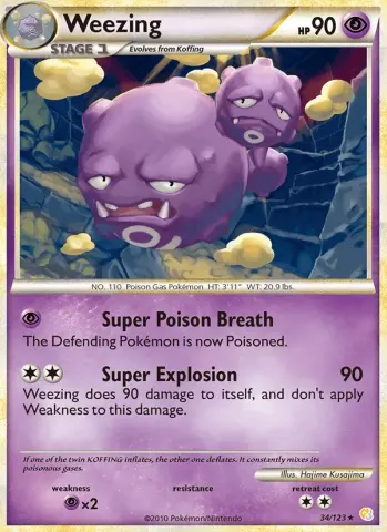 Weezing · 34