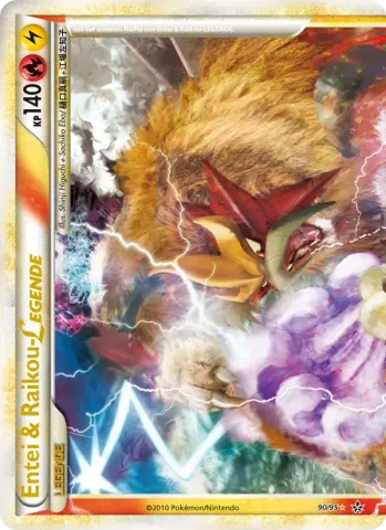 Entei & Raikou LEGENDE · 90