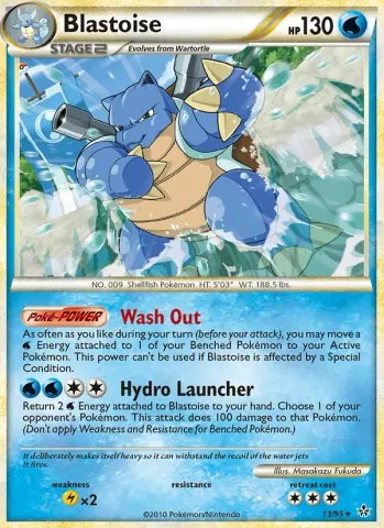Blastoise · 13