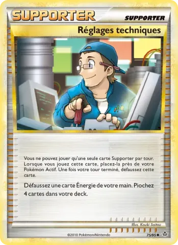 Réglages techniques · 75