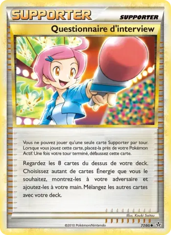 Questionnaire d’interview · 77