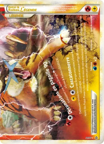Entei & Raikou LÉGENDE (bas) · 91