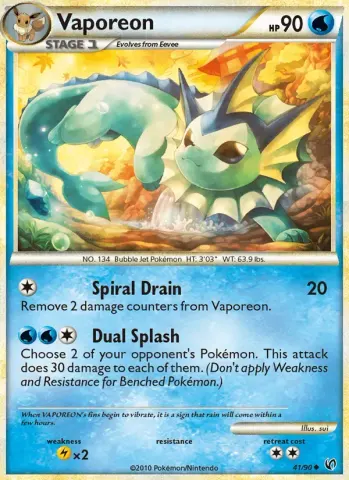 Vaporeon · 41