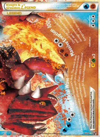 Kyogre & Groudon LEGEND · 88