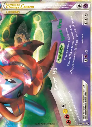 Rayquaza & Deoxys LEGEND · 90