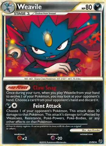 Weavile · 25
