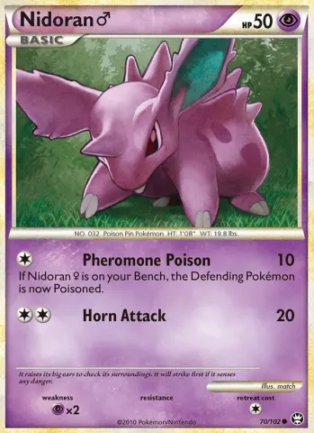 Nidoran ♂ · 70