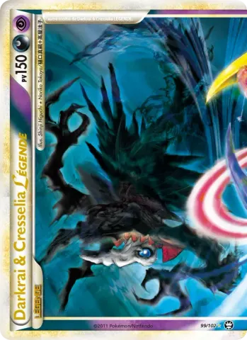 Darkrai & Cresselia LÉGENDE · 99