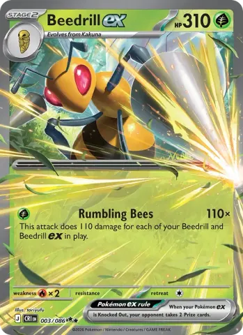 Beedrill ex · 003