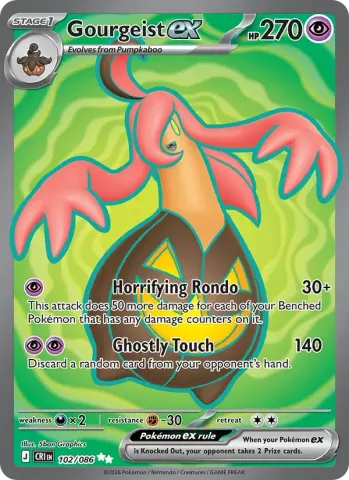 Gourgeist ex · 102