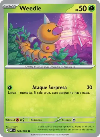 Weedle · 001