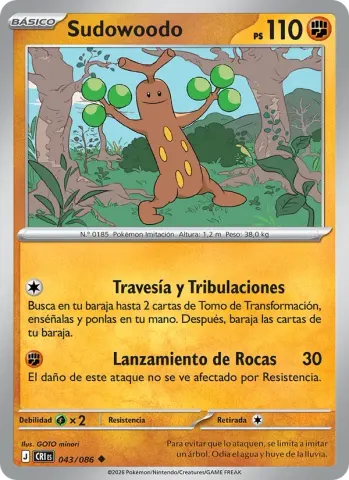 Sudowoodo · 043