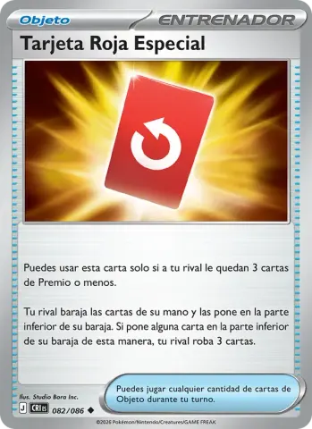 Tarjeta Roja Especial · 082
