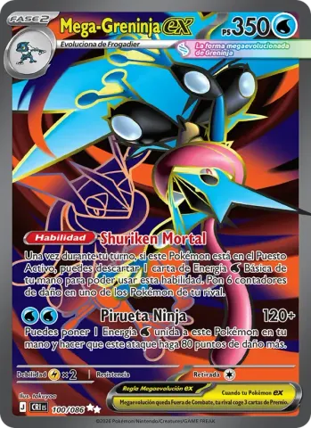Mega-Greninja ex · 100