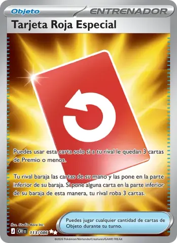 Tarjeta Roja Especial · 113
