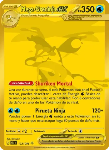 Mega-Greninja ex · 122
