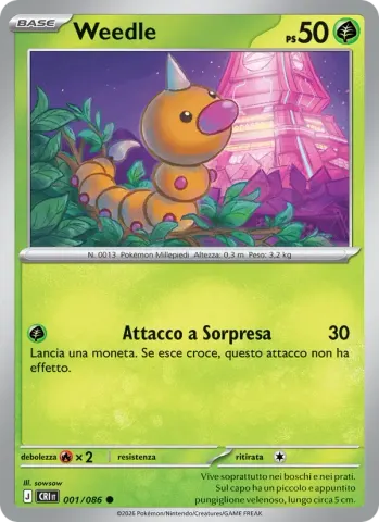Weedle · 001