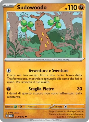 Sudowoodo · 043