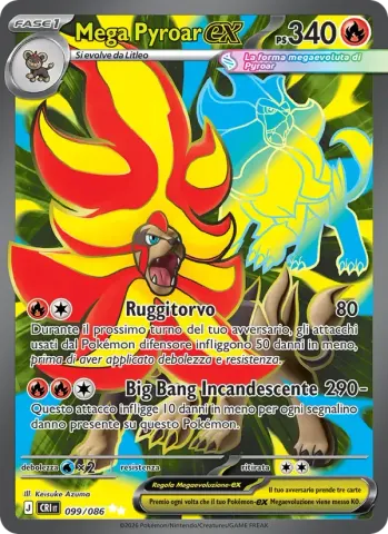 Mega Pyroar-ex · 099