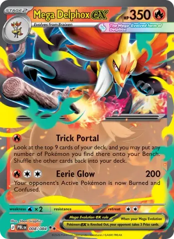 Mega Delphox ex · 008