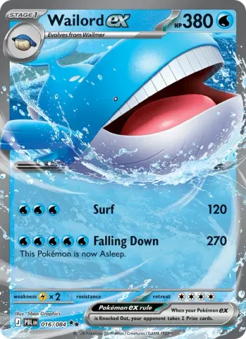 Wailord ex · 016